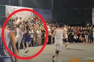 向紫龙打野球最后0.1秒落后1分被犯规 组委会不让罚球&判并列第一