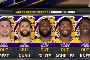 自嘲一波😂湖媒Spectrum晒湖人今日“不打五人组”